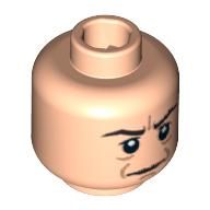 Lego hlava, tělová světlá (4600317, 4597398)